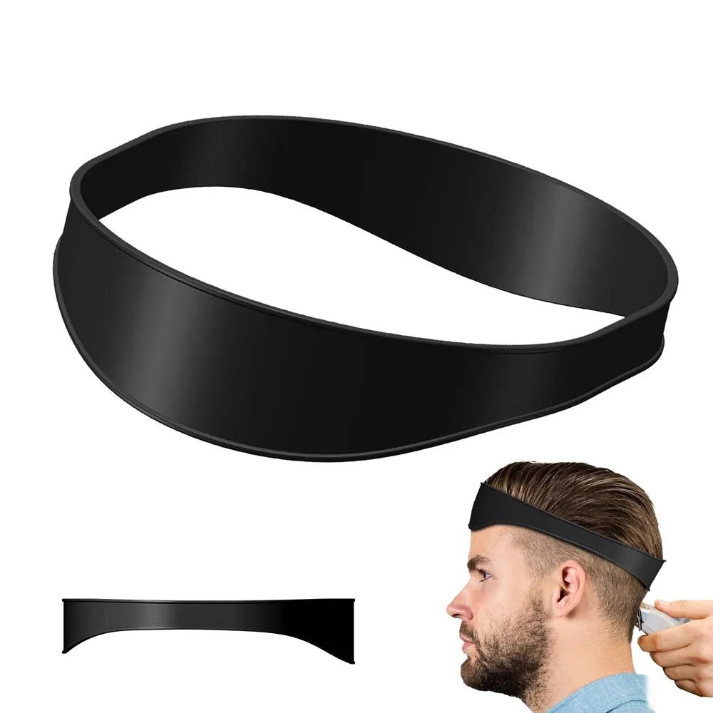Silicone Neckline Shaving Template & Hair Cutting Guide