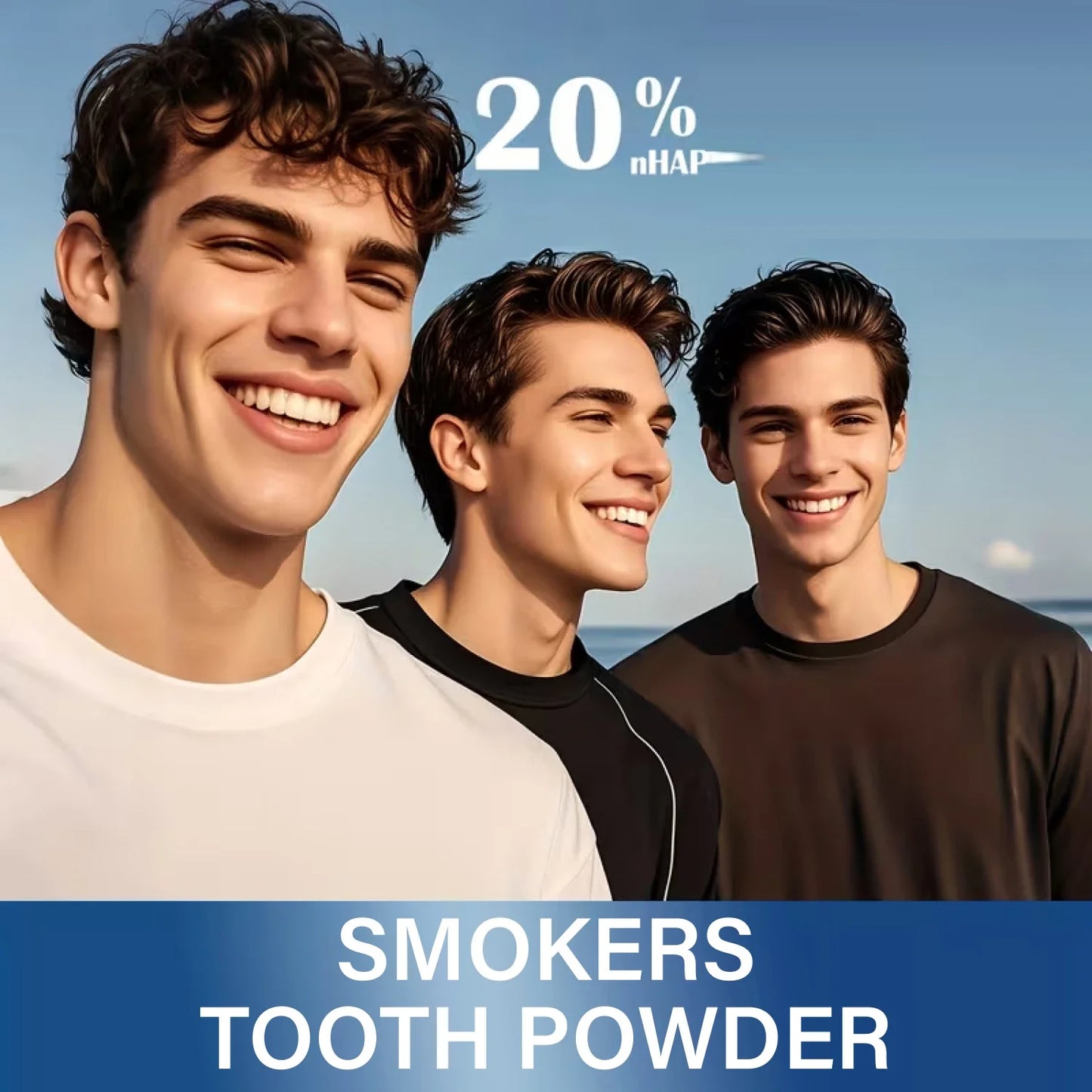 20% Hydroxyapatite Tooth Powder – Whitening for Smokers