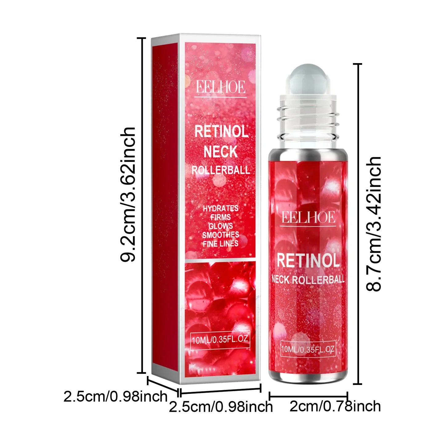 Retinol Neck Serum Roller – Firm, Lift & Moisturize