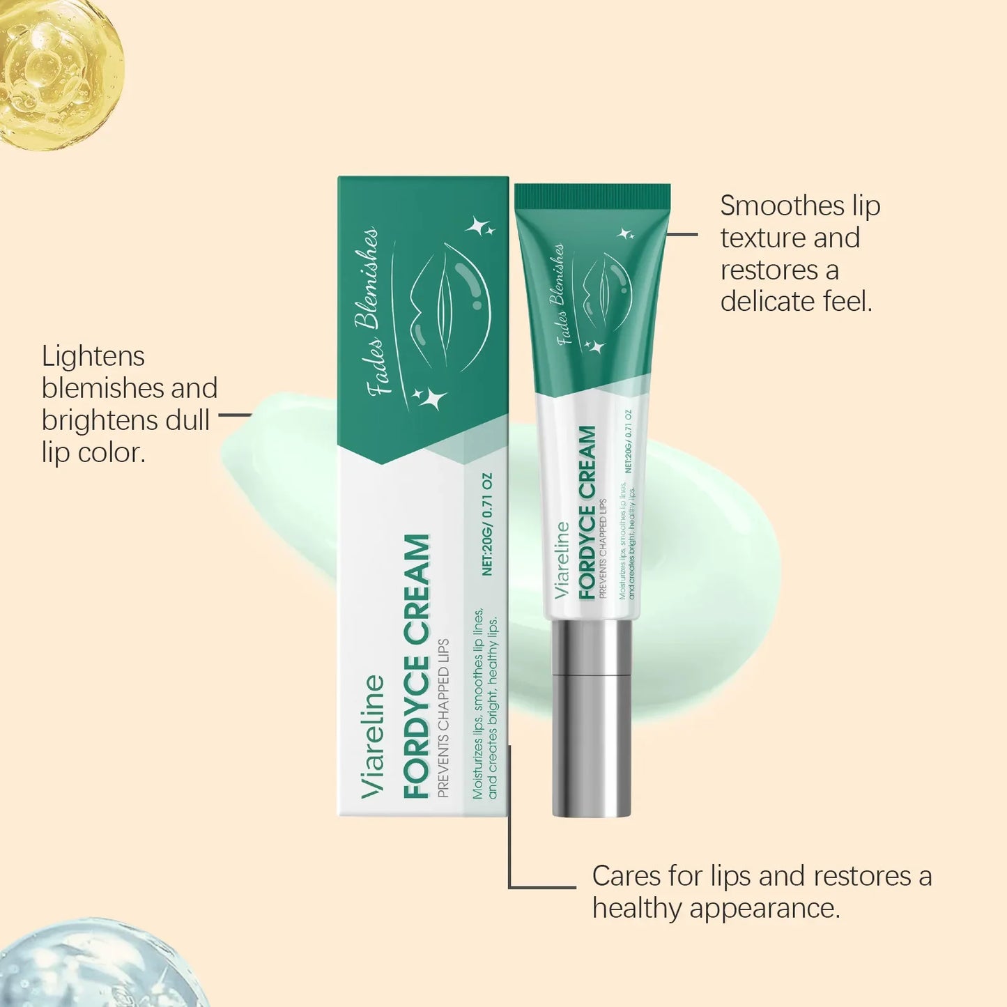 Viareline 20g Lip Balm – Hydrating, Plumping & Nourishing