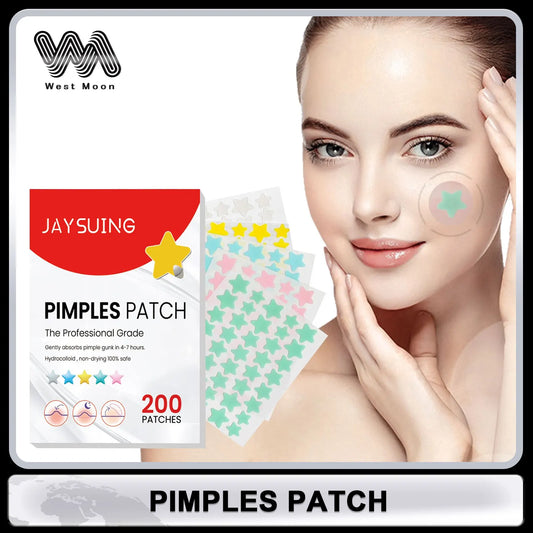 Jaysuing 200pc Pimple Patches – Waterproof Deep Clean Acne Patch Acne Pimple Patches Oasis Select