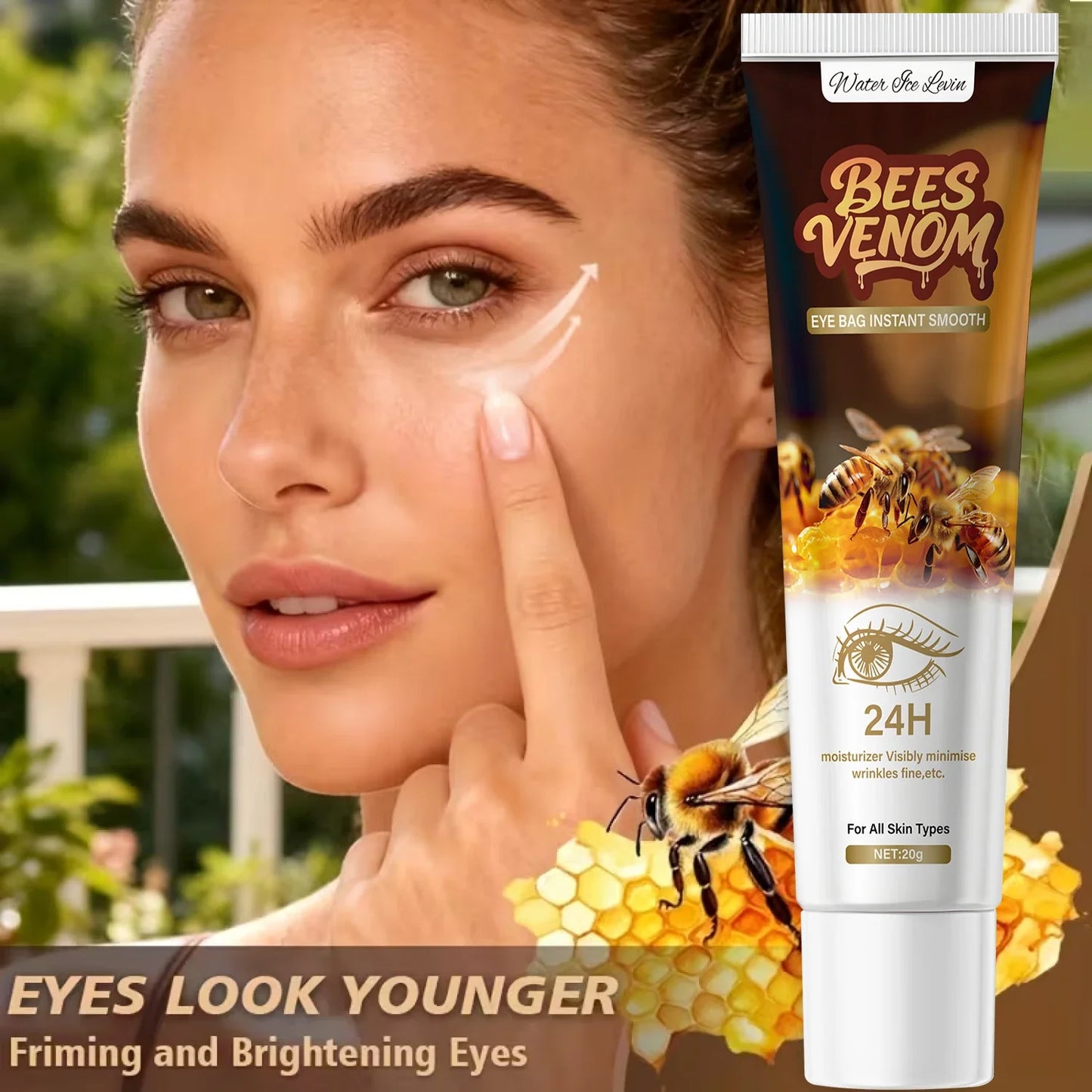 Bee Venom Eye Cream – Bags, Dark Circles & Firming