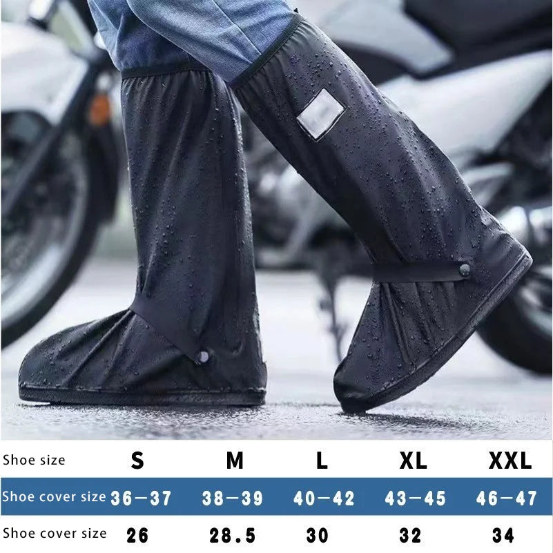 Waterproof Non-Slip Shoe Covers – Unisex Outdoor Rain Boots