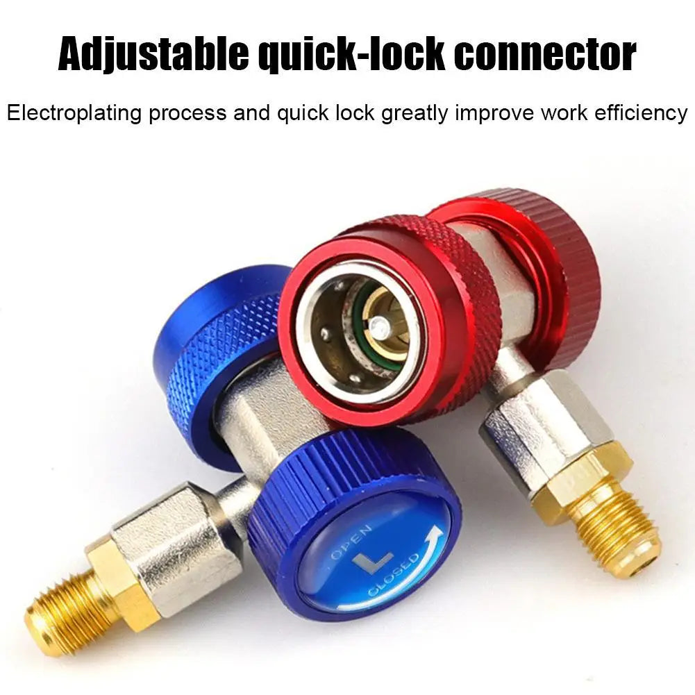 R134a Quick Connector – Auto AC High & Low Pressure Coupling