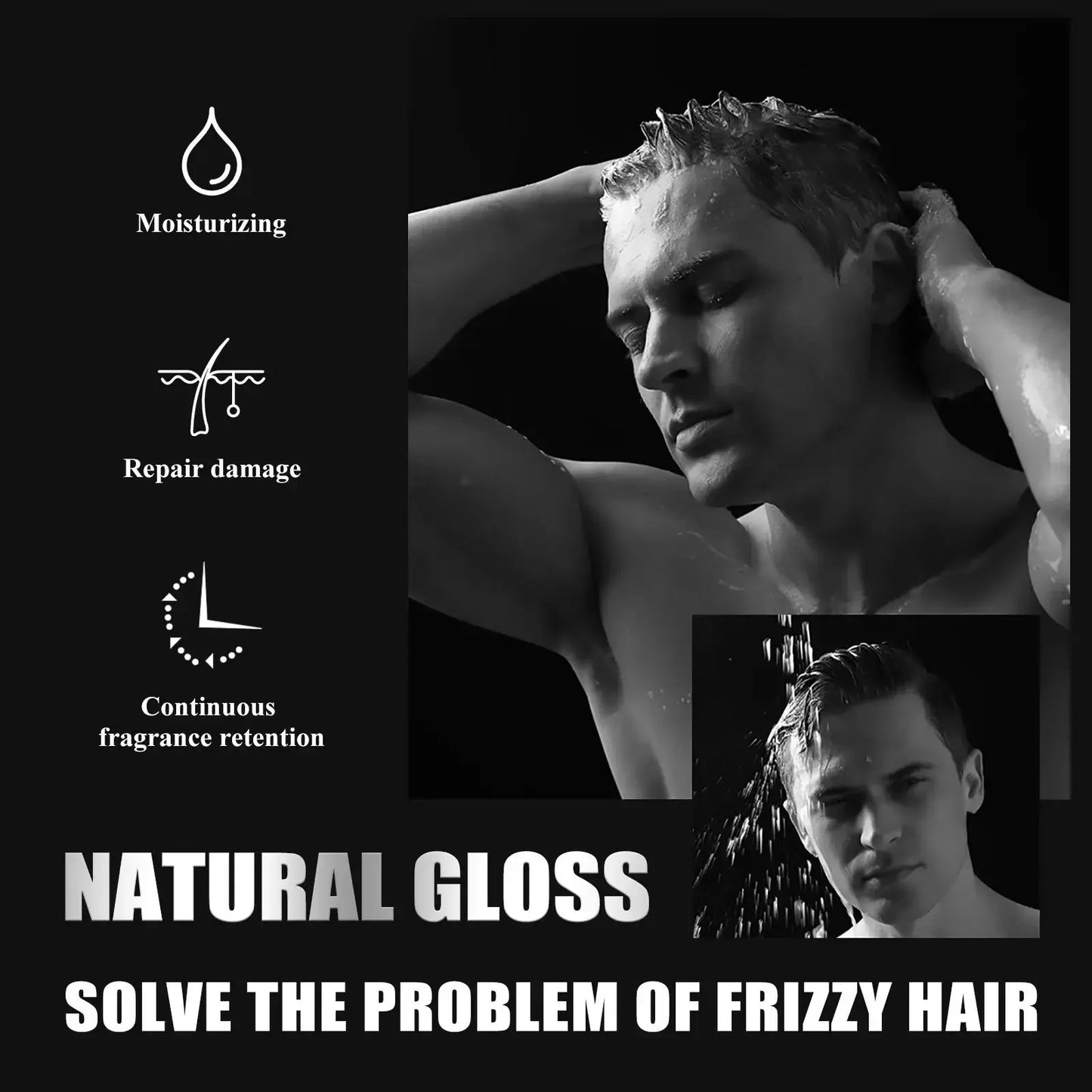 Jaysuing Hair Styling Gel Spray – Frizz Control & Volume