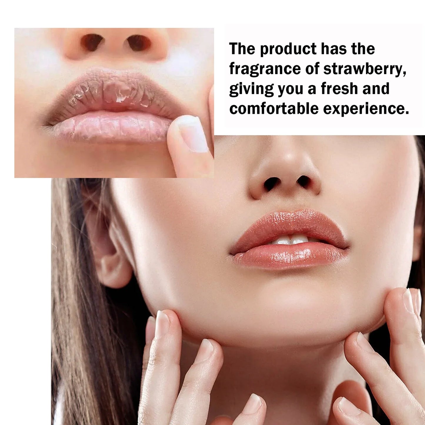 Strawberry Lip Scrub Cream – Exfoliate & Moisturize Lips 20g