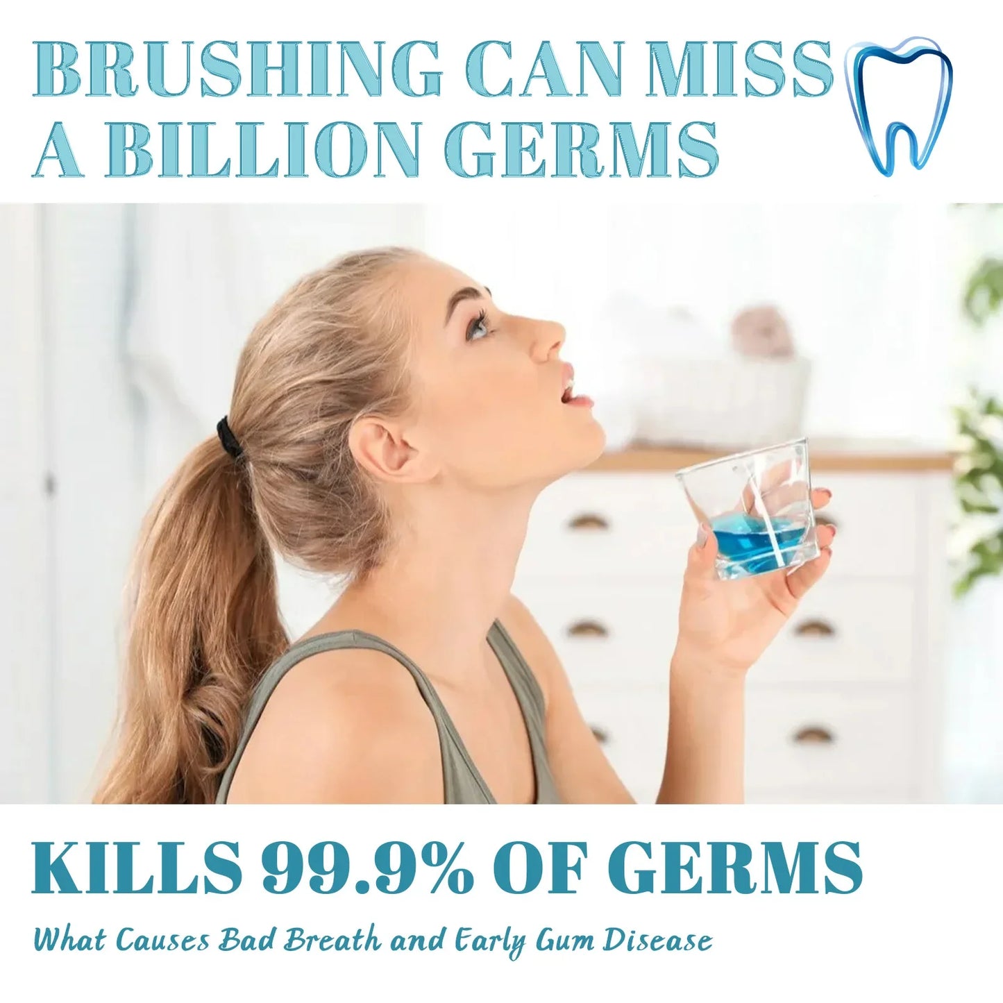 Jaysuing Alcohol-Free Whitening Mouthwash – Fresh Breath & Gums