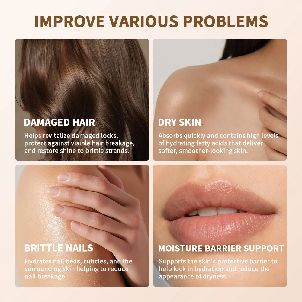 The Original 100% Pure Organic Moisturizing Argan Oil Long-lasting Moisturizing Smooth Fine Lines Wrinkles Nourish Dry Skin Care Peaceful Pleasures Health and Wellness