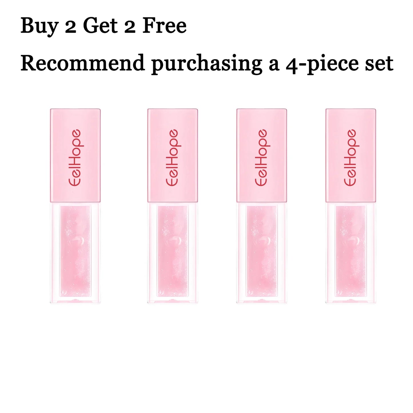 4ml Moisturizing Lip Gloss – Bright Color, Non-Sticky Lip Balm