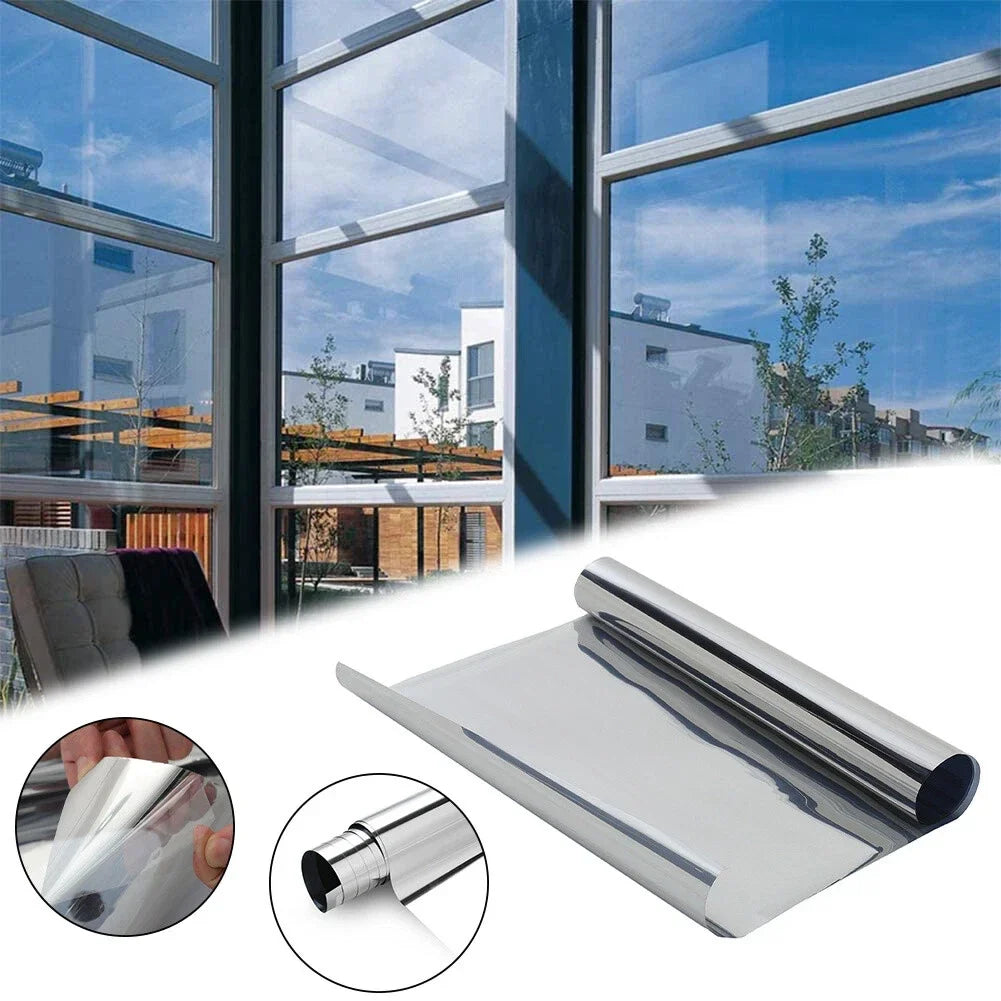 Reflective Window Film – UV & Heat Insulating Privacy Sticker