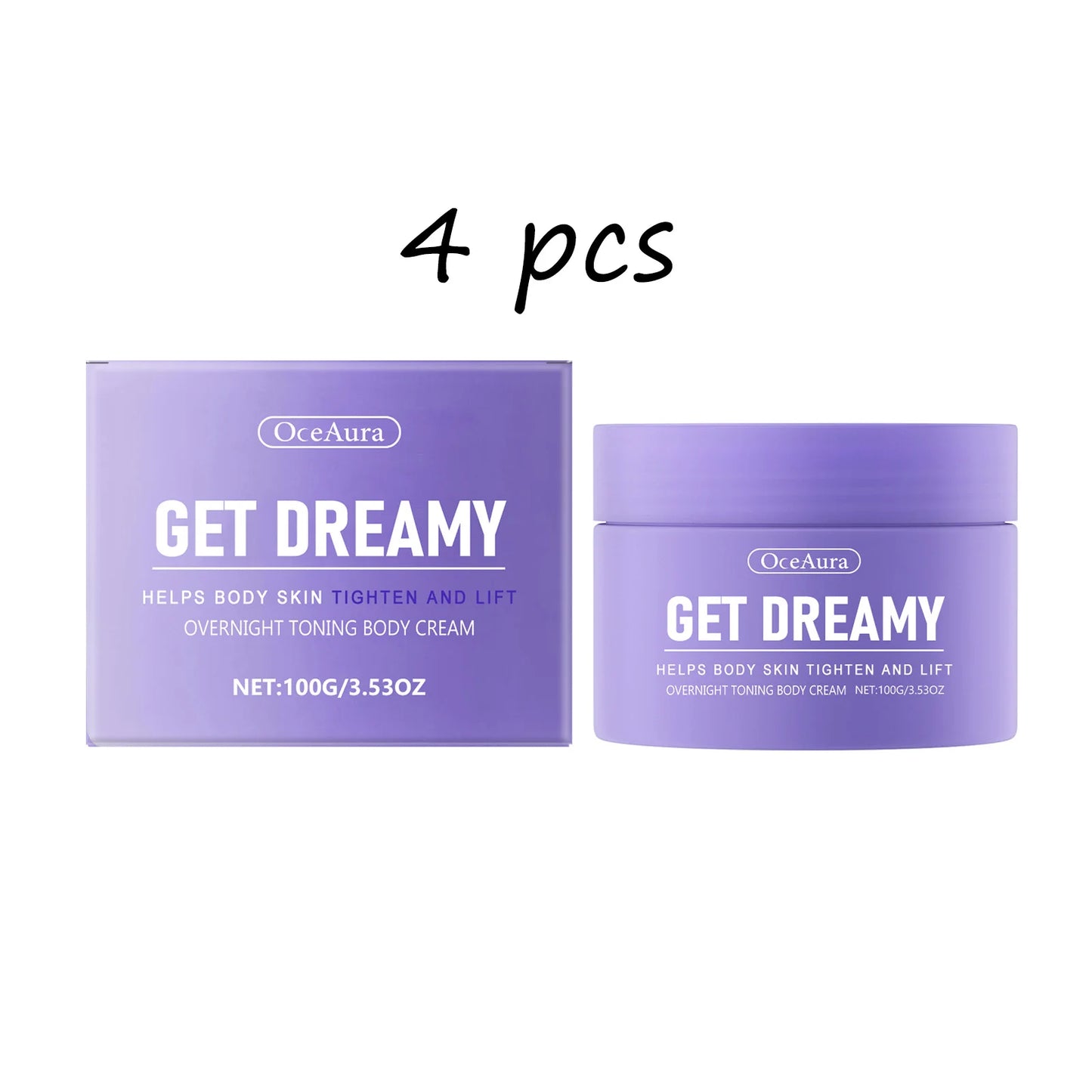 Oceaura Body Shaping Cream Lasting Moisturize Enhance Skin Elasticity Reduce Sagging Lifting Softening Slimming Body Cream Peaceful Pleasures Health and Wellness buy 2 free 2 United States