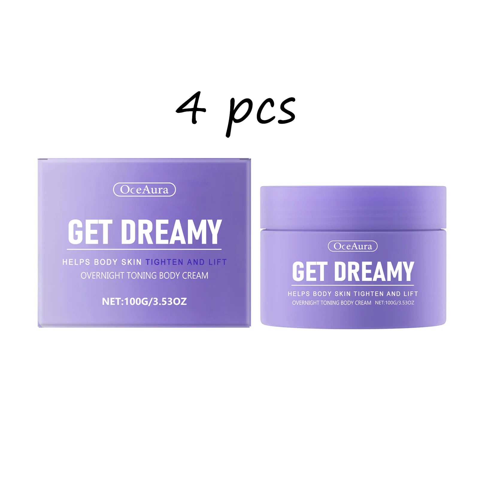 Oceaura Body Shaping Cream Lasting Moisturize Enhance Skin Elasticity Reduce Sagging Lifting Softening Slimming Body Cream Peaceful Pleasures Health and Wellness buy 2 free 2 United States