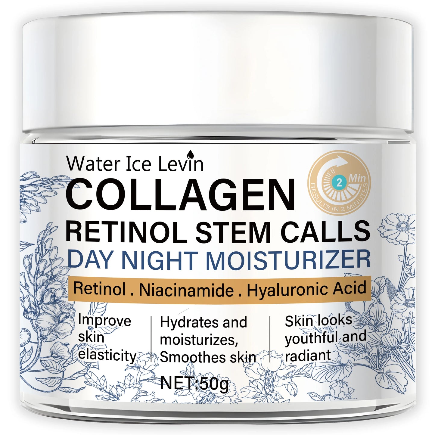 Collagen Retinol Stem Cell Moisturizing Cream 50g Day & Night