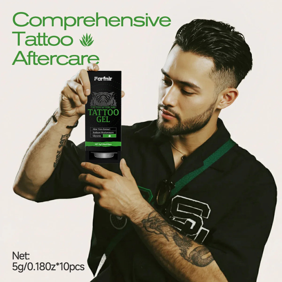 Tattoo Moisturizing Gel – Aloe Vera & Color-Enhancing, 50g