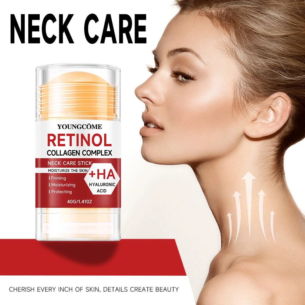 Retinol Face and Neck Treatment Bar with Firming Elasticity Improve Loose Skin Lotion Moisturizes and brightens skin products Peaceful Pleasures Health and Wellness
