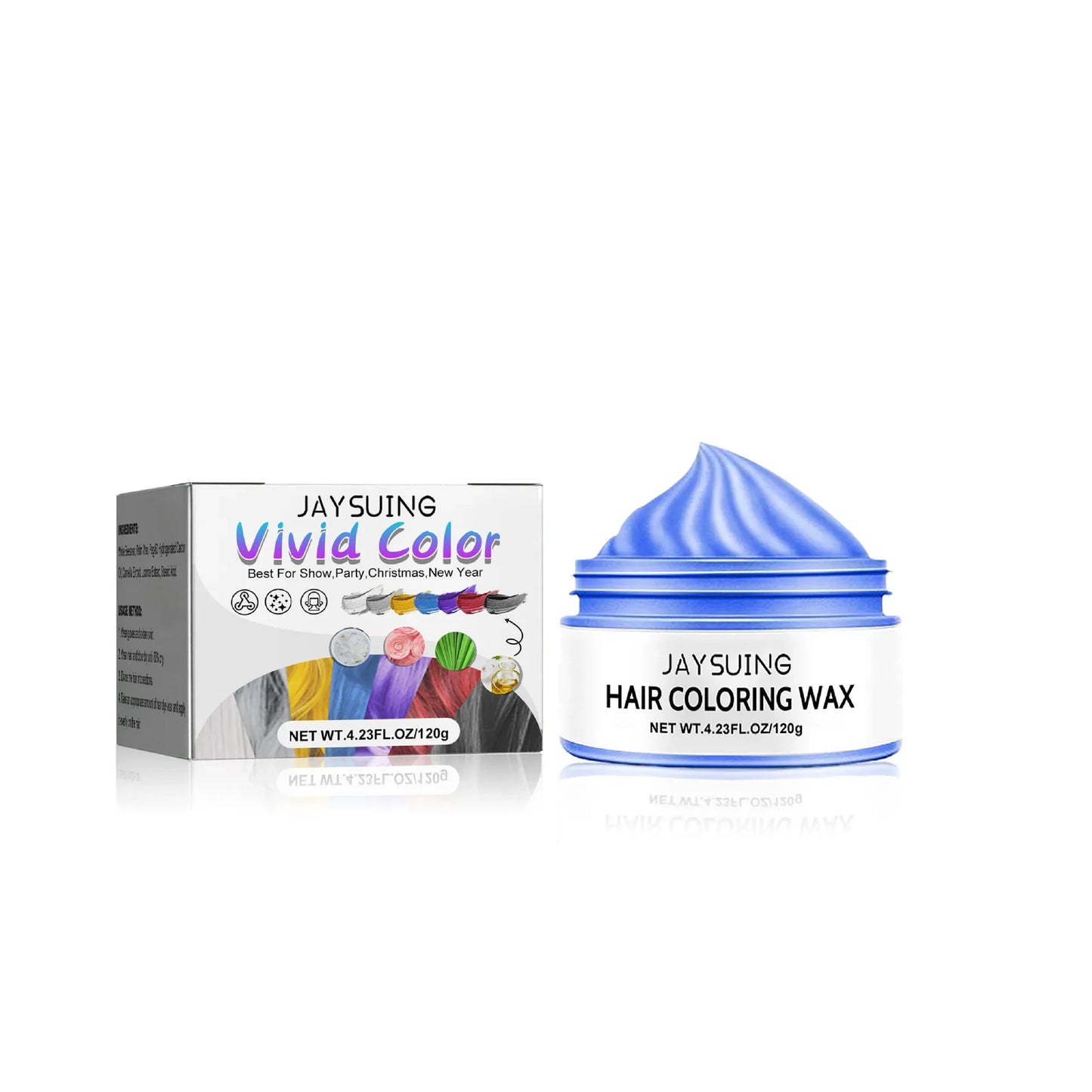 Temporary Hair Color Wax – DIY Styling Pomade 120g