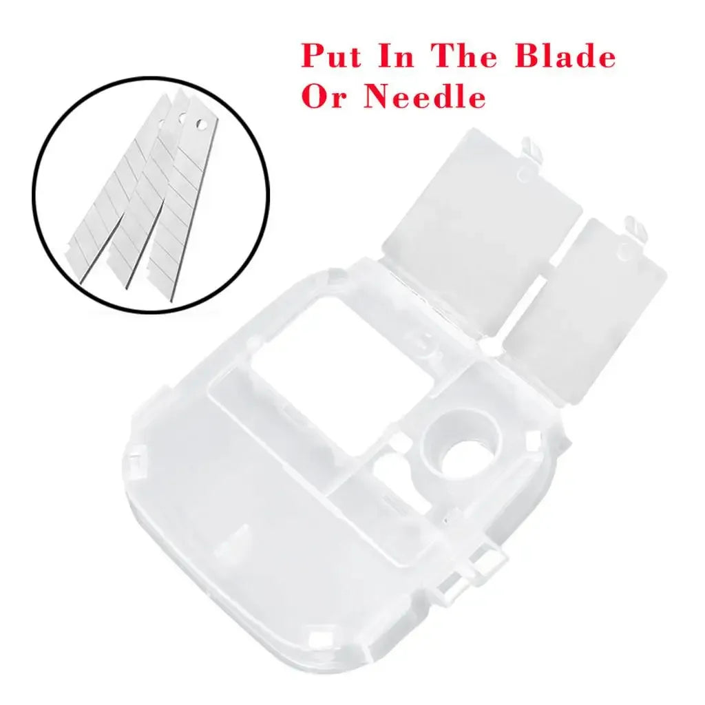 1 Litre Red Sharps Container – Puncture Resistant Needle Bin