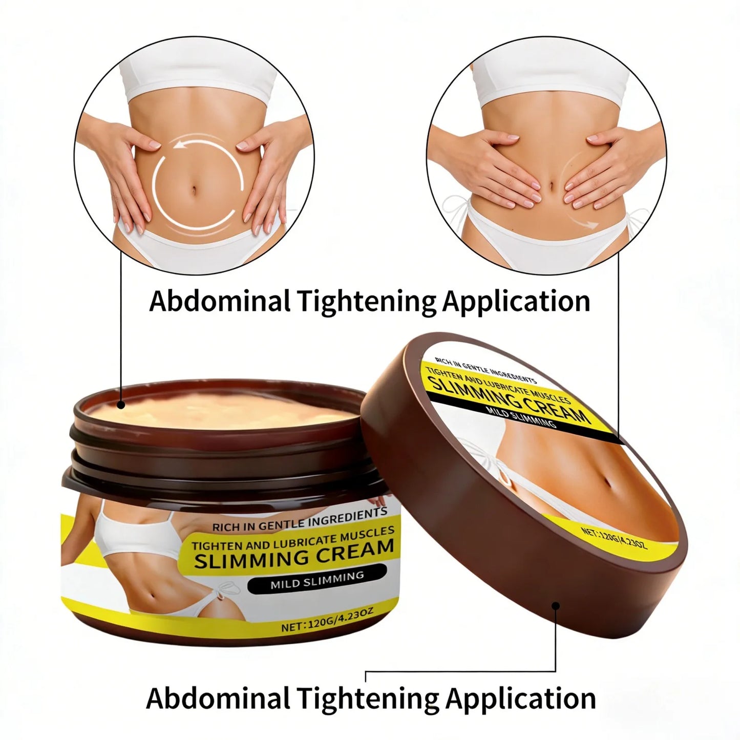 Anti Cellulite Cream for Body Massage with Rose Oil Peaceful Pleasures Health and Wellness
