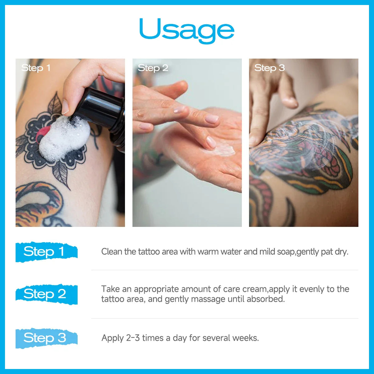 Post-Tattoo Care Cream – Moisturizing & Fast-Absorbing 50g