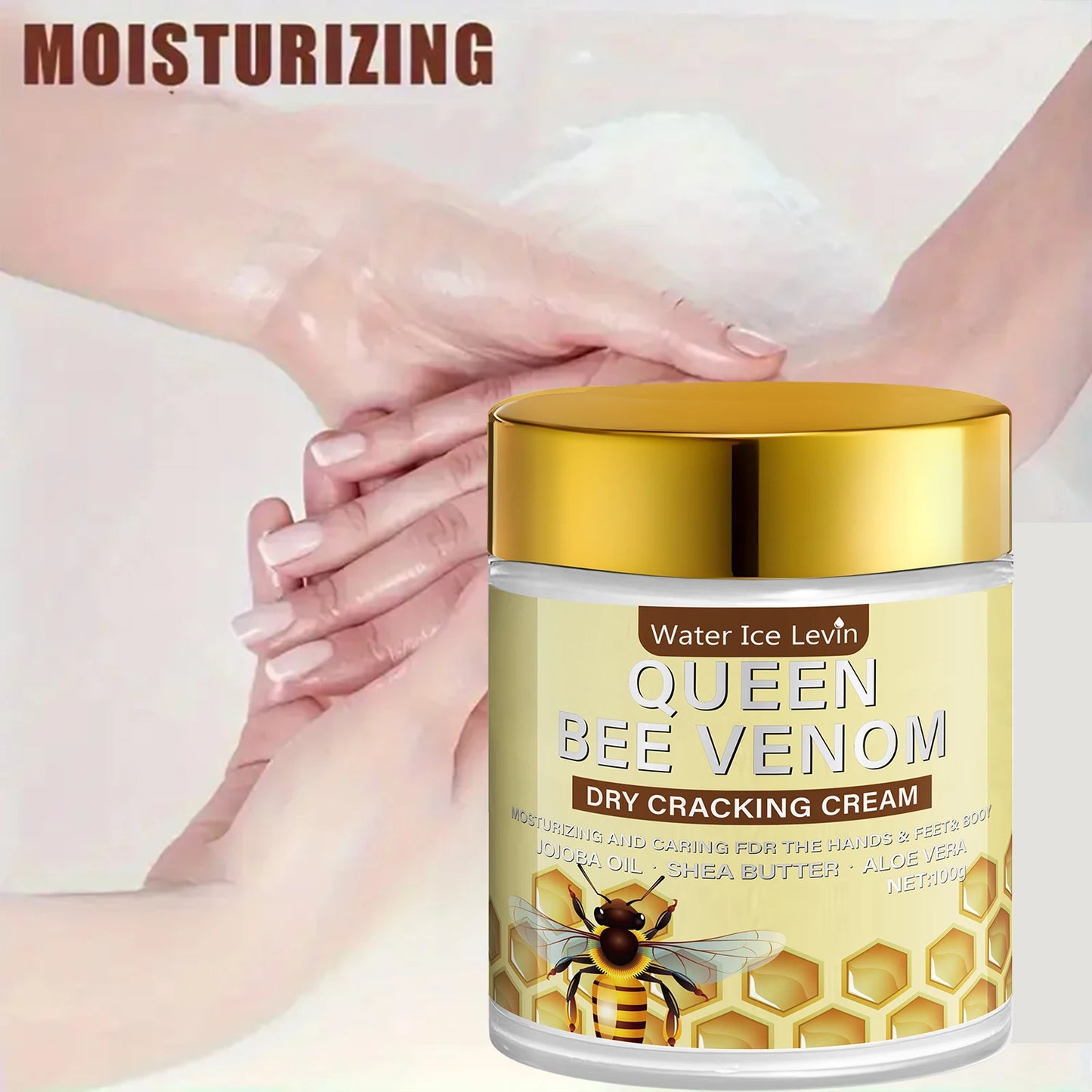 Bee Venom Cream with Retinol & Niacinamide – Hands, Feet & Body