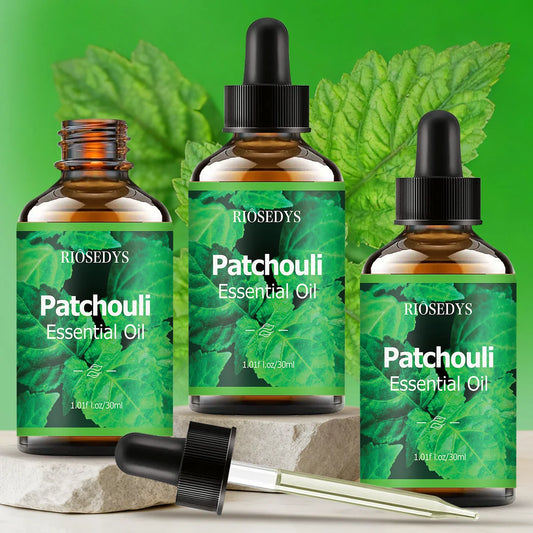 Patchouli Essential Oil – Body Massage, Skin & Hair Care Compound Essential Oil Oasis Select
