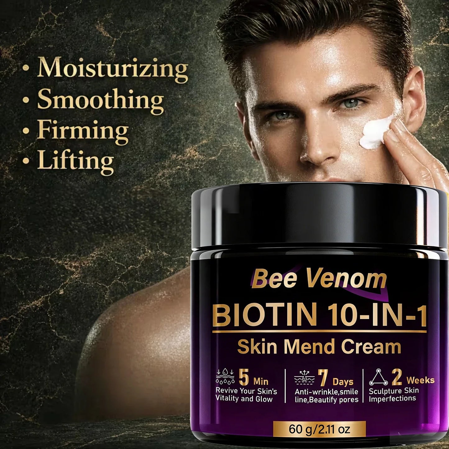 Bee Venom Biotin 10-in-1 Anti-Wrinkle Firming Face Cream