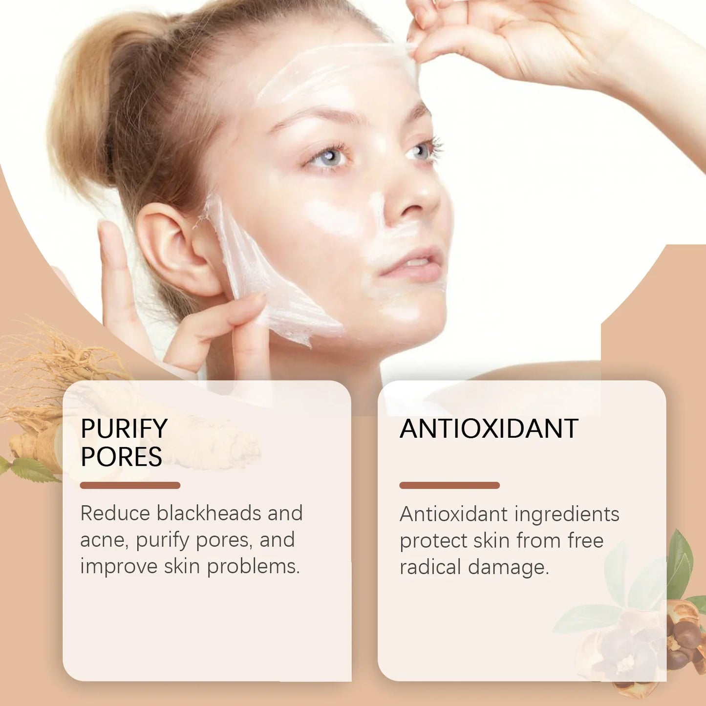 EELHOE Collagen Peel-Off Mask – Blackhead & Deep Pore Cleanser