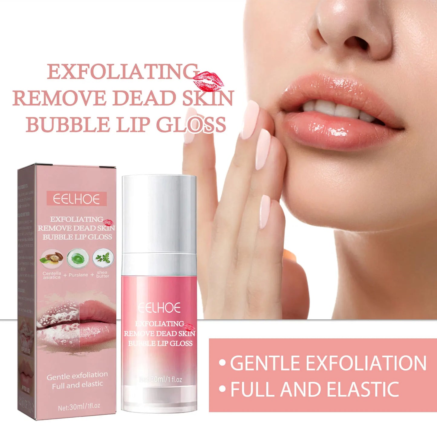 30ml Shea Butter Lip Exfoliating Mask – Moisturize & Smooth