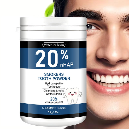 Hydroxyapatite Tooth Powder – Whitening, Gum Care & Fresh Breath Tooth Whitening Powder Peaceful Pleasures Health and Wellness