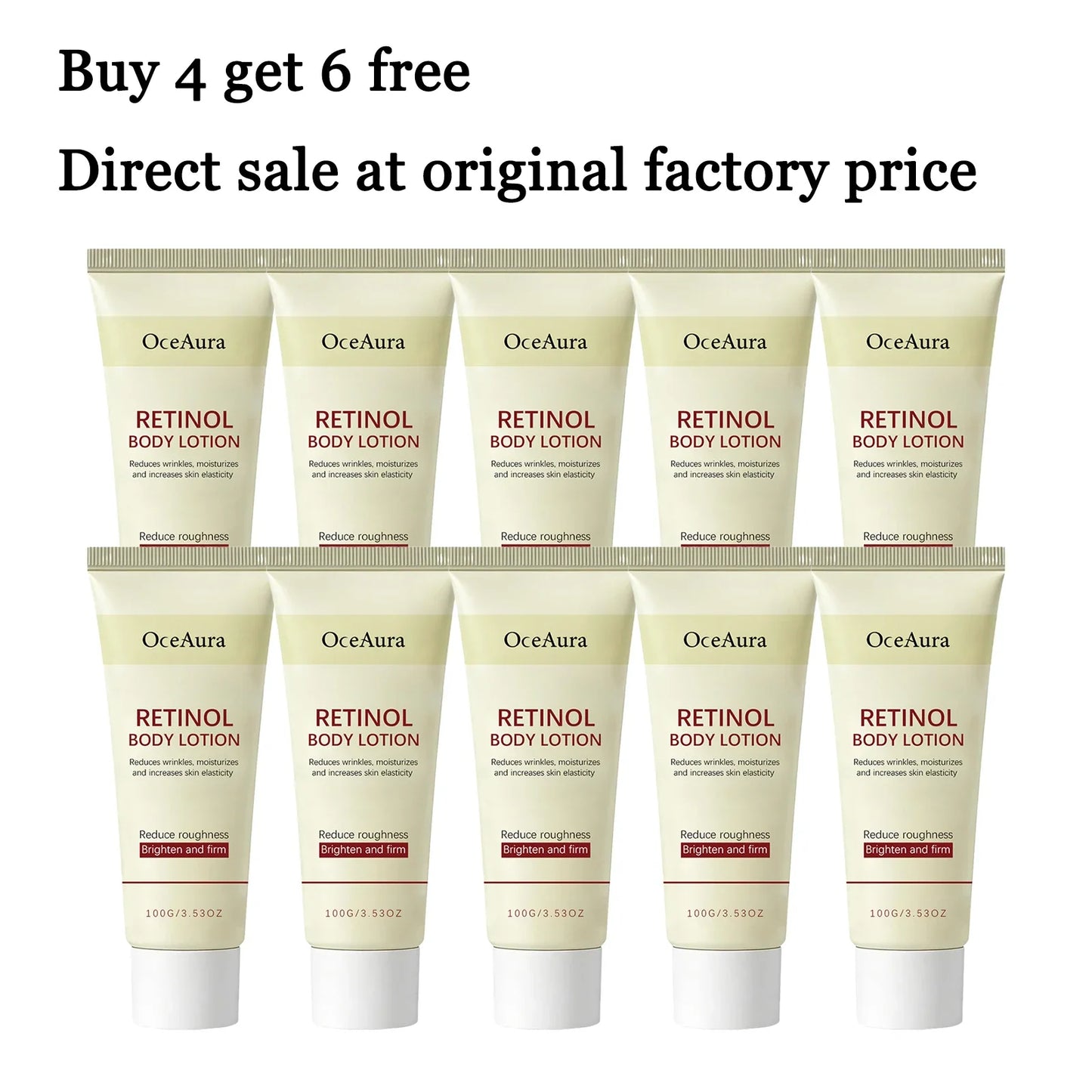 OceAura Retinol Body Lotion – Moisturizing, Firming & Glowing
