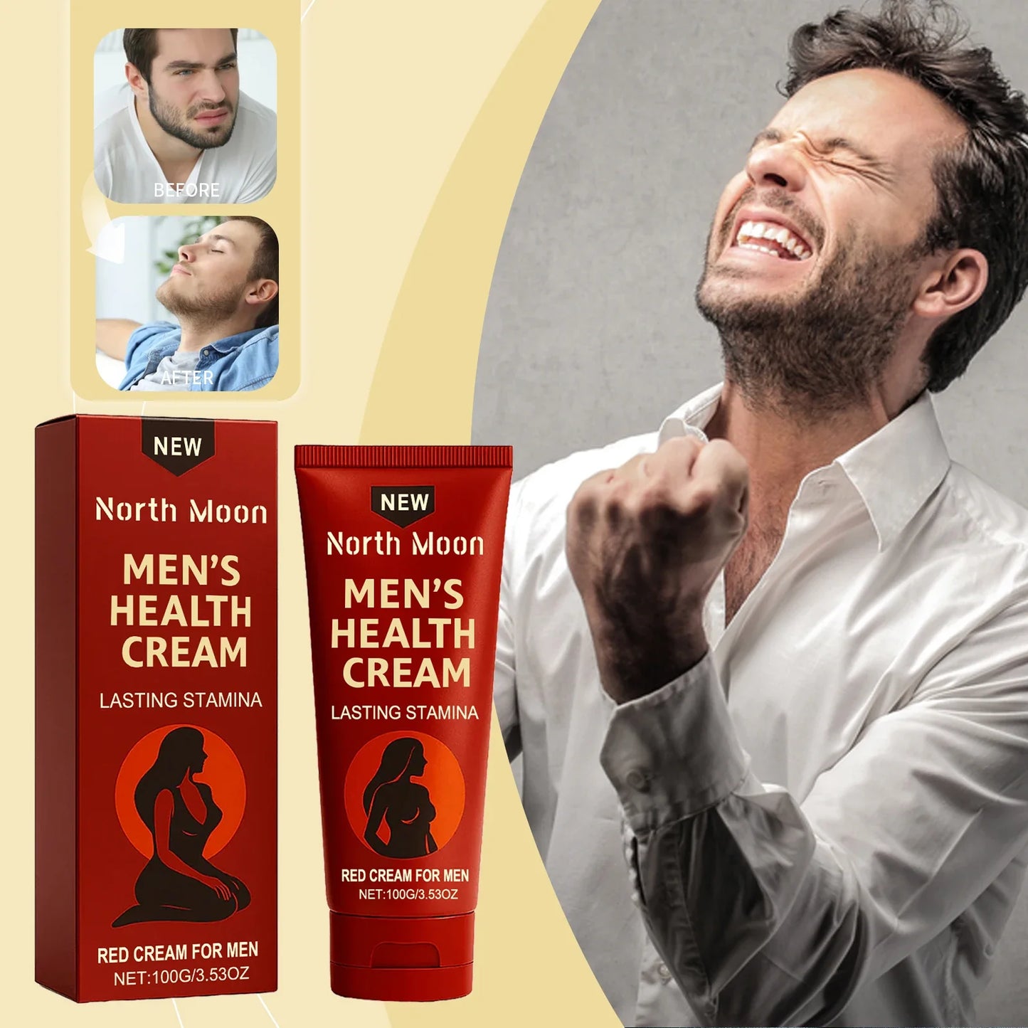 Men's Intimate Care Cream – Hydrating & Nourishing 100g