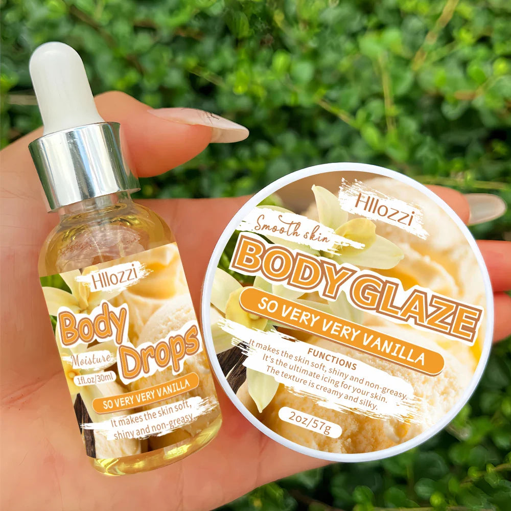 Body Glaze & Oil Combo – Non-Greasy Hydrating Body Lotion