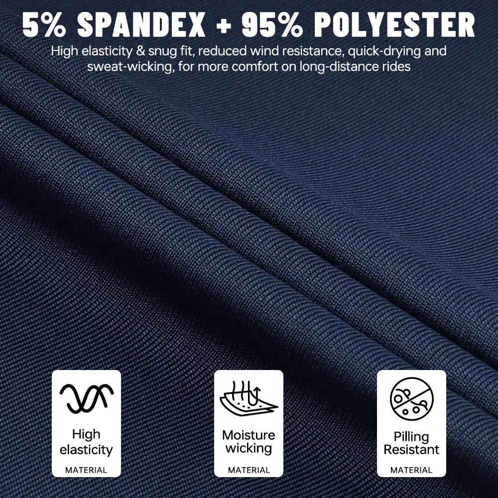 PHMAX Men's Short Sleeve Cycling Jersey – MTB & Road Bike