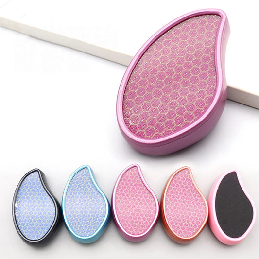 Nano glass foot grinder to remove dead skin calluses foot plate file to heel scraping sole skin pedicure grinding stone Peaceful Pleasures Health and Wellness