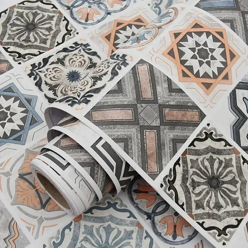 Waterproof PVC Peel & Stick Wallpaper | European Style 40cm
