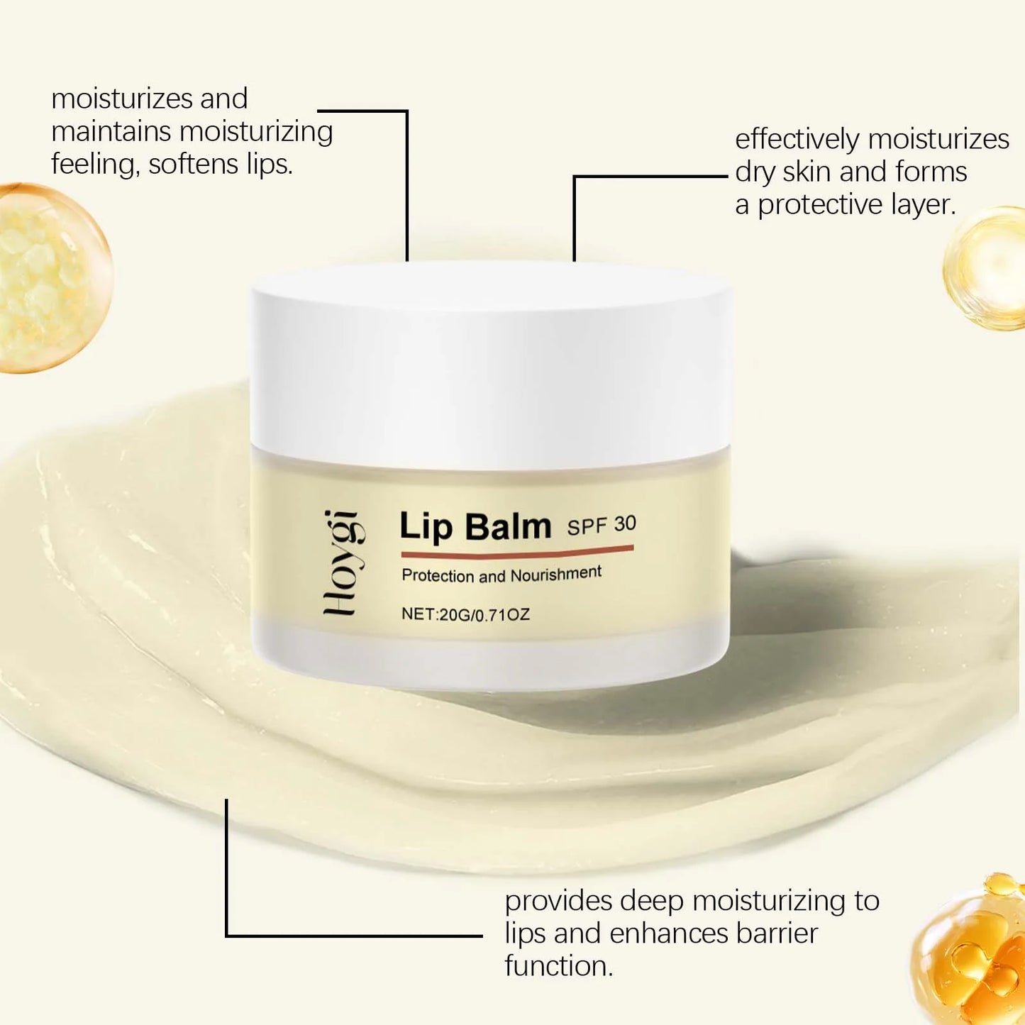 Hoygi SPF30 Lip Balm 20g – Deep Moisture & Vitamin E