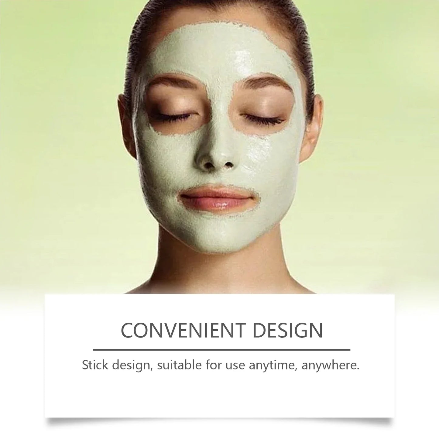 Mugwort Clay Face Mask Stick – Pore Cleanse & Moisturize 40g