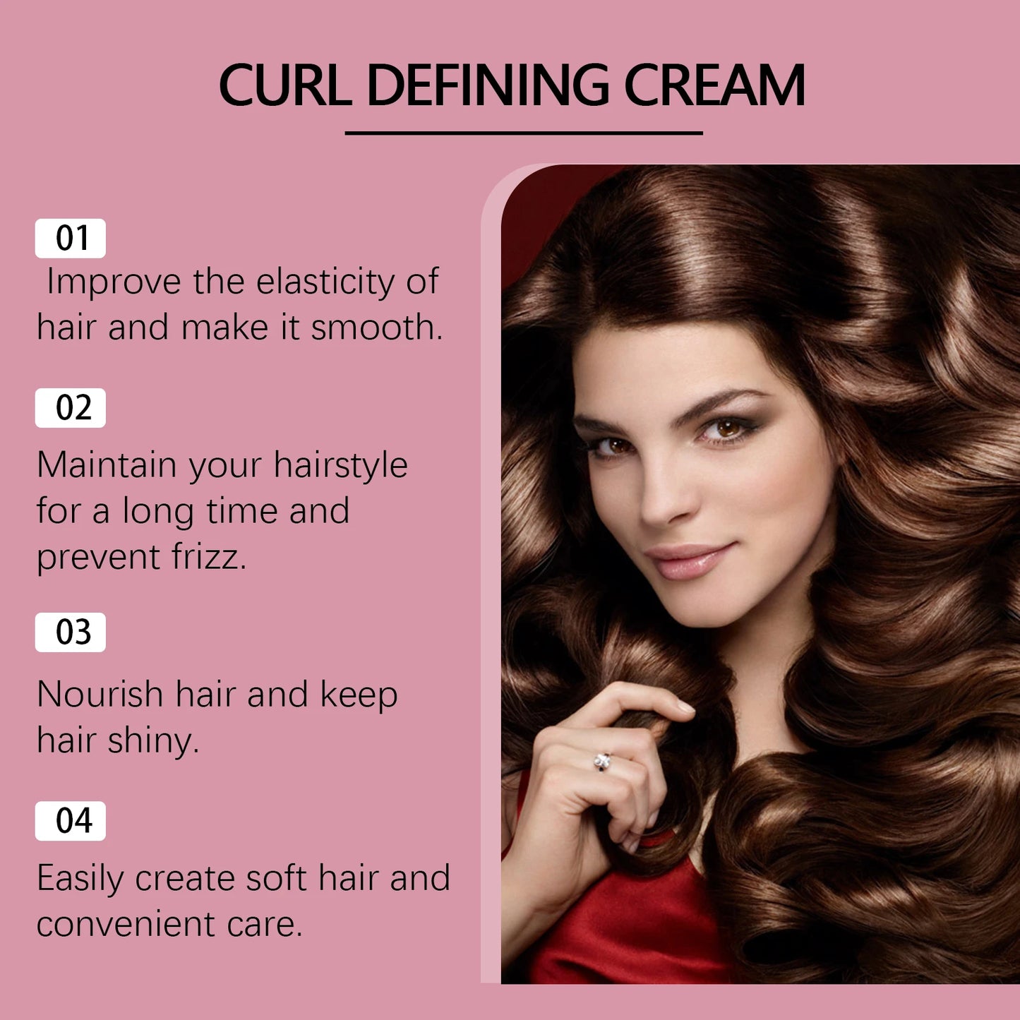 HOEGOA Curl Defining Cream | Shea Butter & Coconut Oil 140g