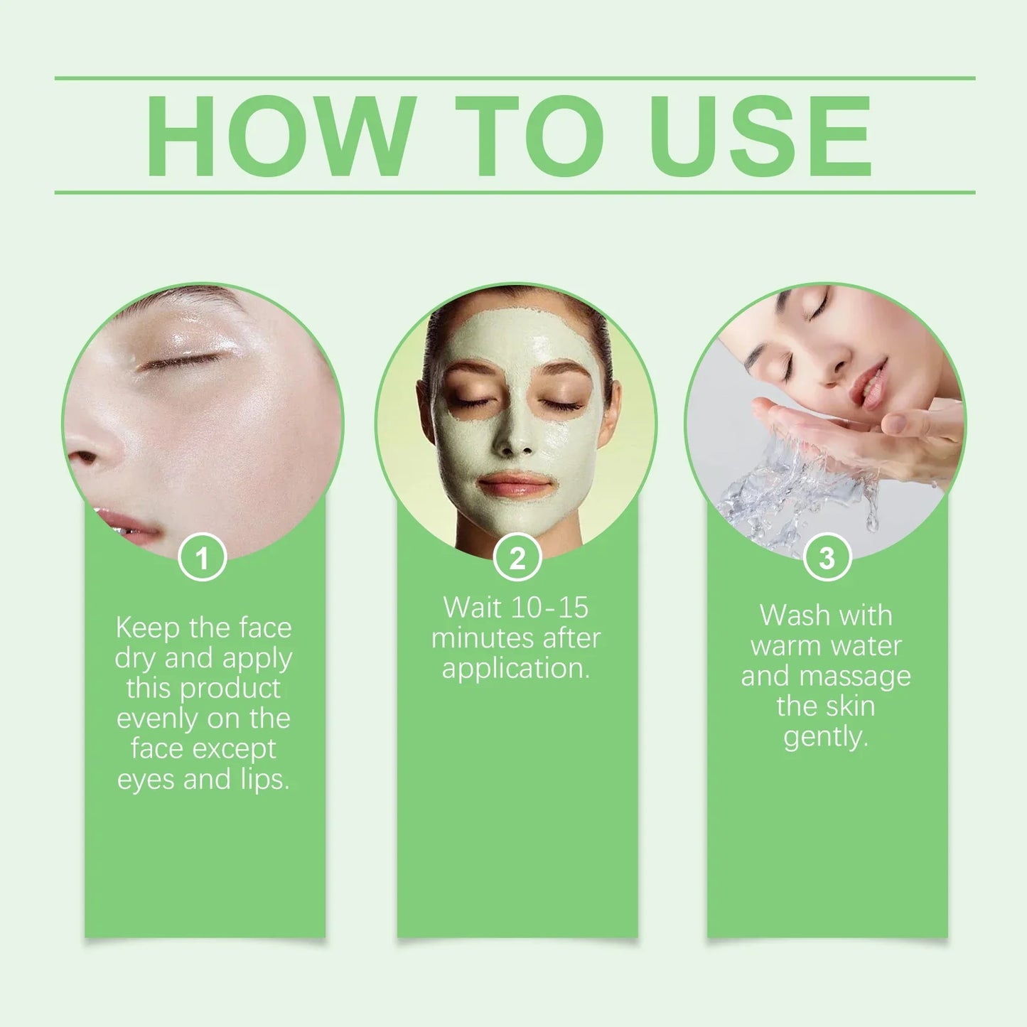 Mugwort Clay Face Mask Stick – Pore Cleanse & Moisturize 40g