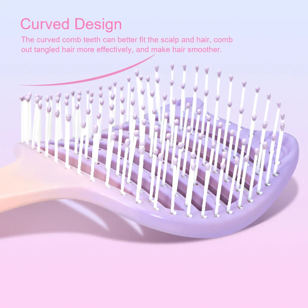 Cat Ear Detangler Comb – Anti-Static Wet & Dry Hair Brush