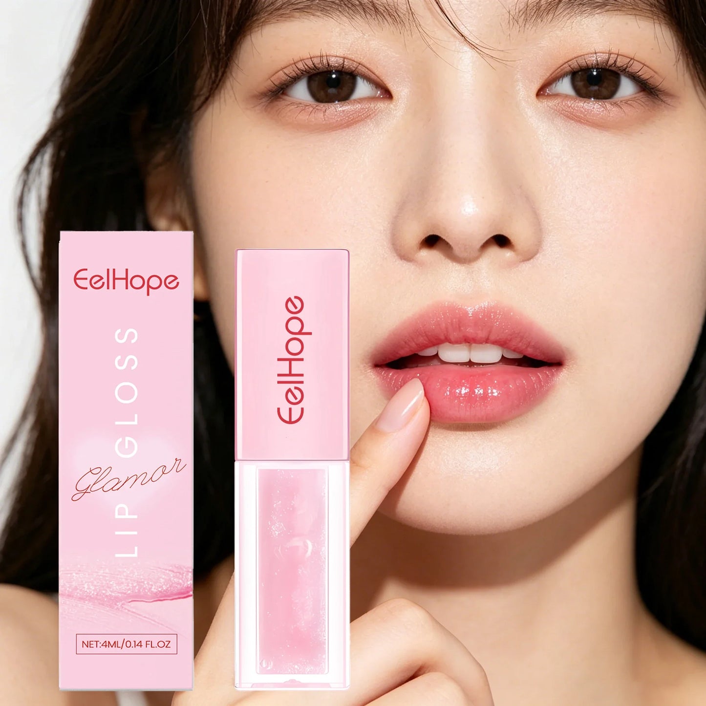 4ml Moisturizing Lip Gloss – Bright Color, Non-Sticky Lip Balm