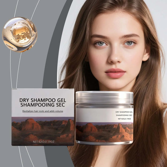 Castor Oil Dry Shampoo Paste – Oil Control & Volume 62g Dry Shampoo Paste Peaceful Pleasures Health and Wellness
