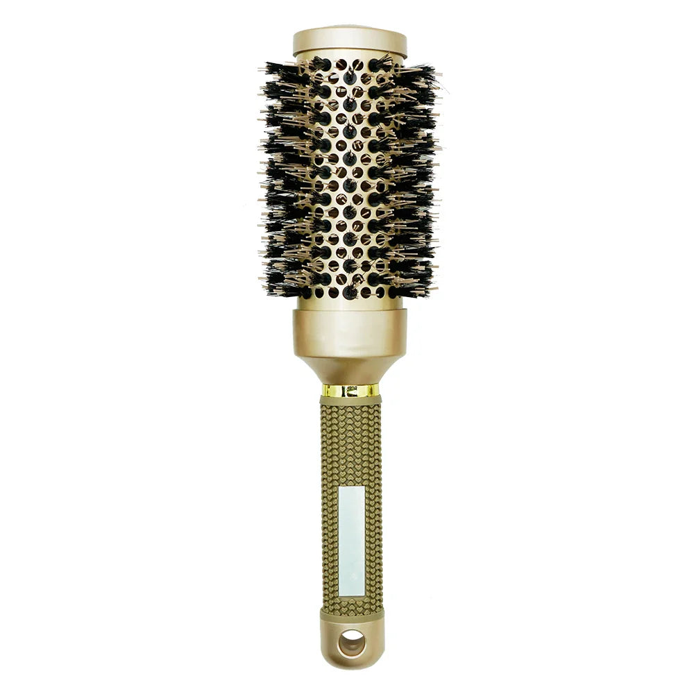 Thermal Round Barrel Hair Brush – Nylon Salon Styling Comb