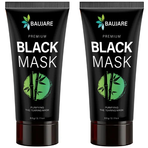 Charcoal & Centella Blackhead Peel Off Mask | Deep Cleansing Peel Off Face Mask Peaceful Pleasures Health and Wellness black 60g