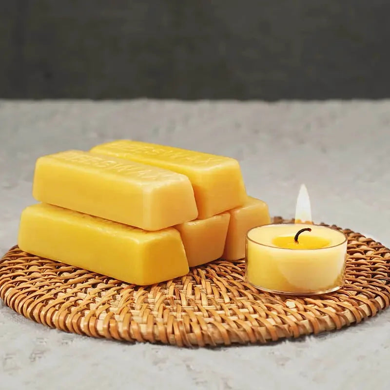 Pure Beeswax Blocks for DIY Candle Making & Aromatherapy