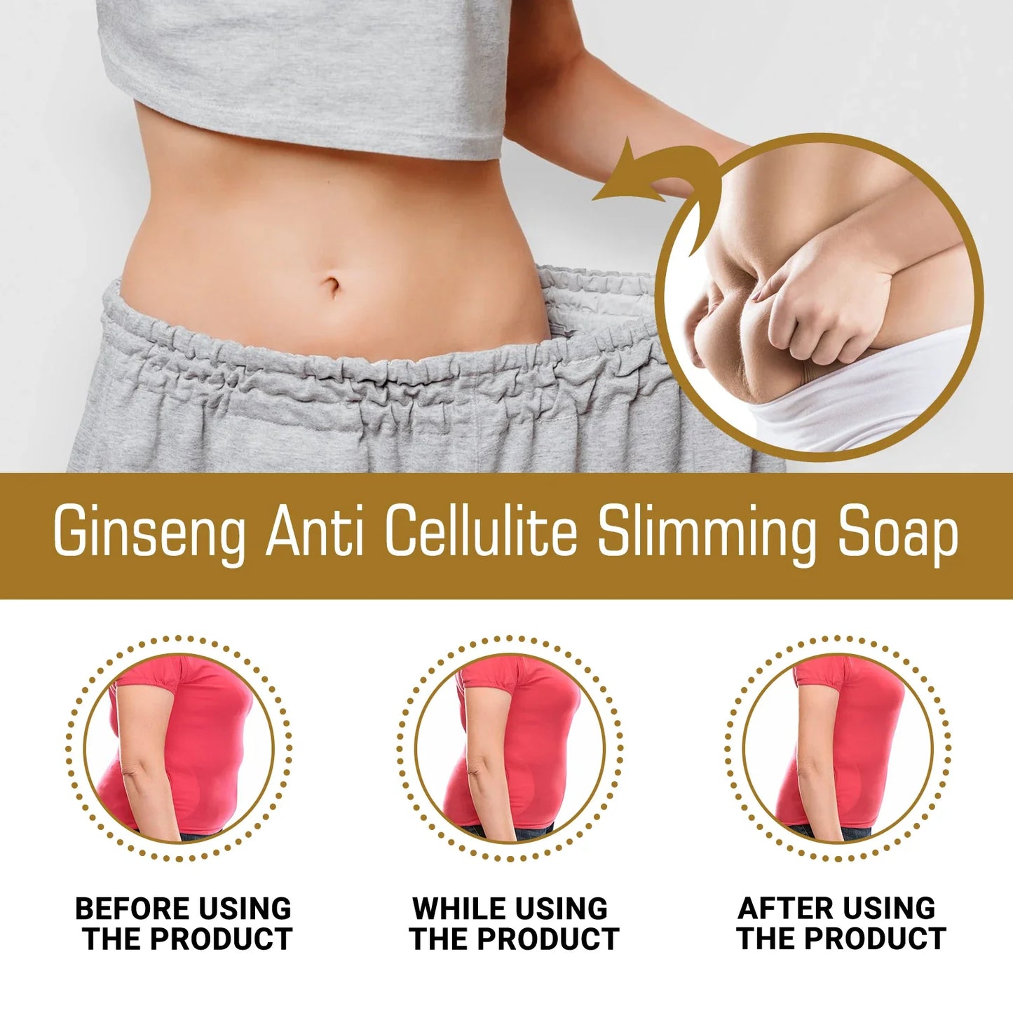 OceAura Ginseng Body Soap – Firming, Moisturizing & Slimming