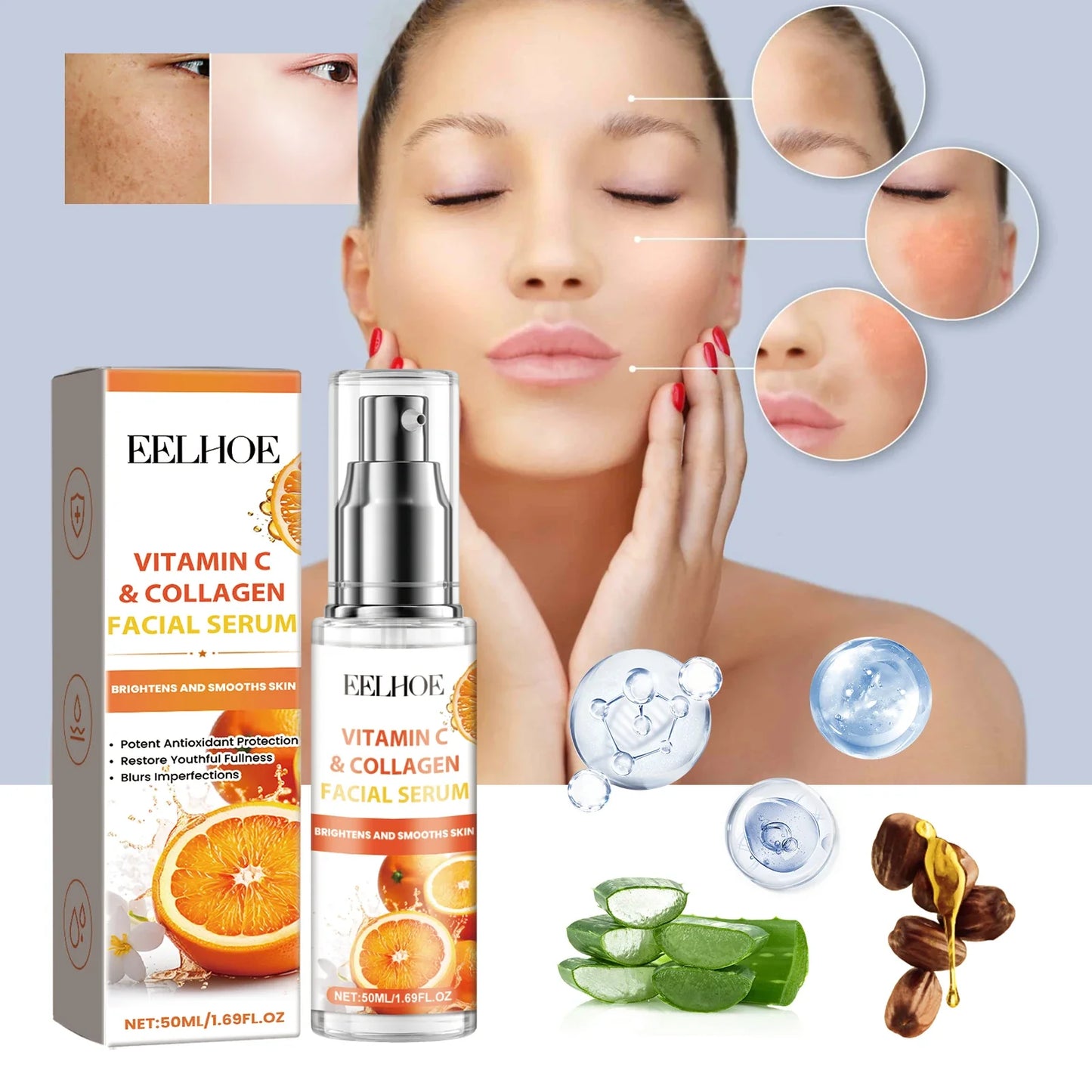 Vitamin C Face Serum 50ml – Anti-Aging, Brightening Glow