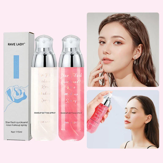 Rave Lady 115ml Rose Facial Mist Toner – Hydrating Makeup Spray Facial Mist Toner Oasis Select