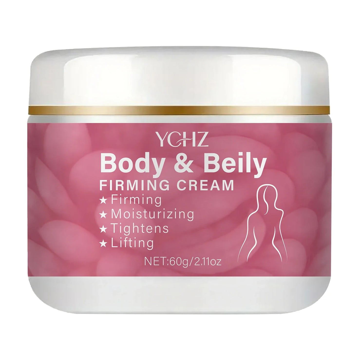 YCHZ Body Firming Cream – Collagen & Hyaluronic Acid 60g