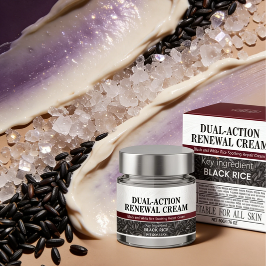 Black & White Rice Dual-Action Moisturizing Face Cream 50g Moisturizing Face Cream Peaceful Pleasures Health and Wellness